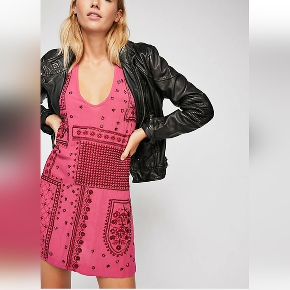 Free People Country Nights Swing Dress. - Picture 2 of 16